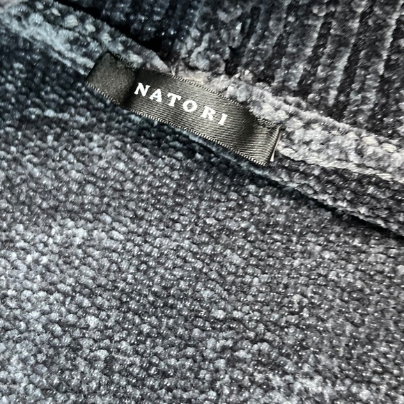 Natori Tranquility Chenille Short Robe in Gray - Picture 5 of 9